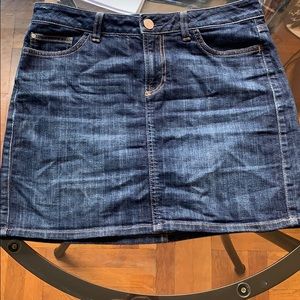 Denim skirt